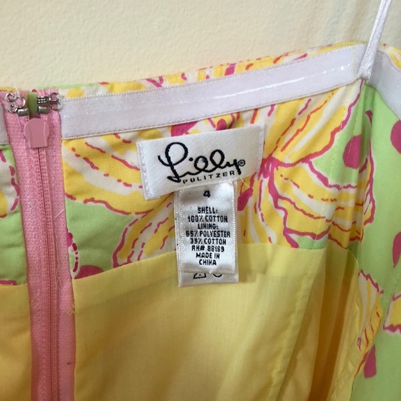 Lilly Pulitzer White Label Strapless Dress - Picture 4 of 8